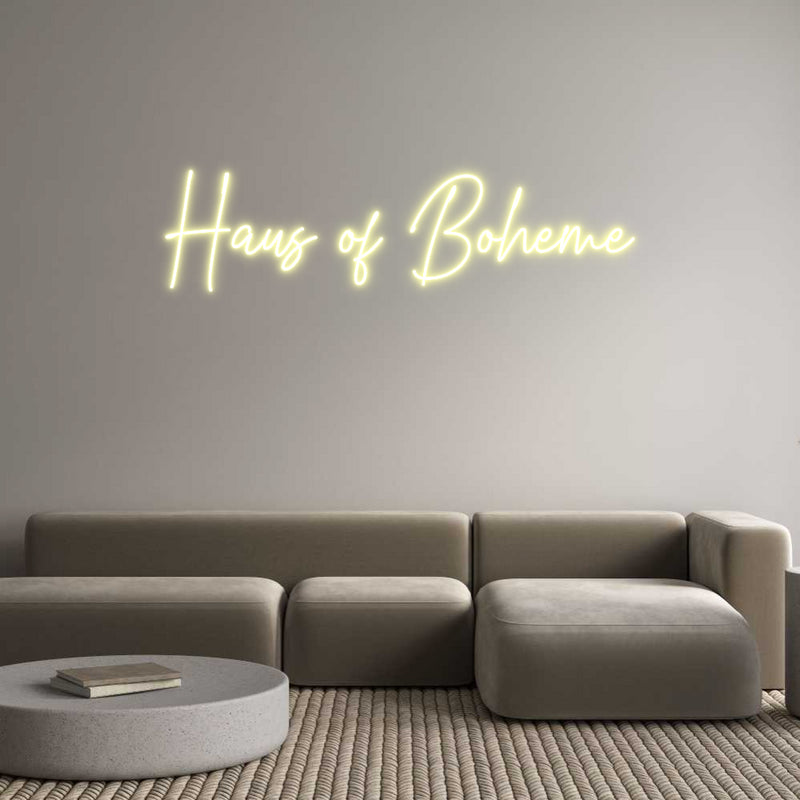 Custom Neon: Haus of Boheme