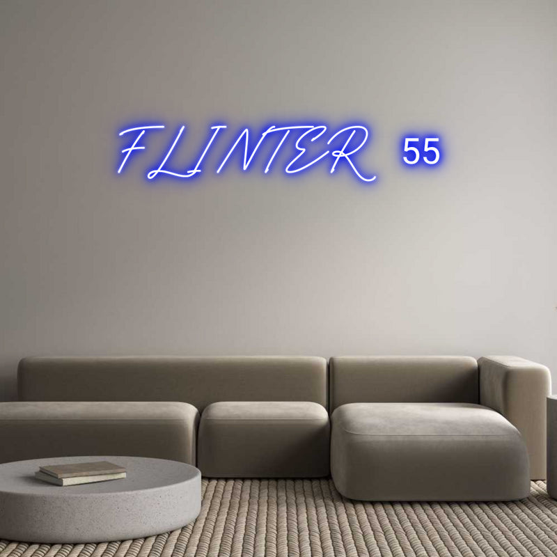 Custom Neon: FLINTER  55