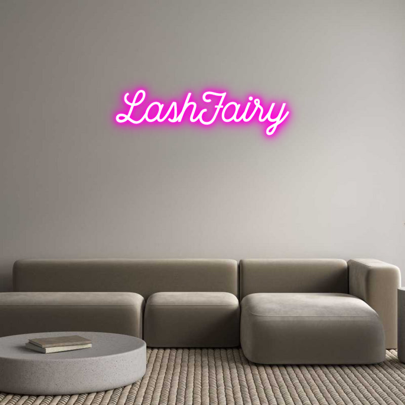 Custom Neon: LashFairy