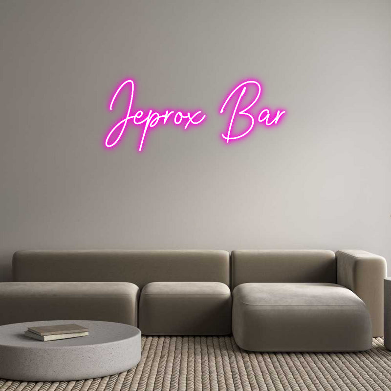 Custom Neon: Jeprox Bar