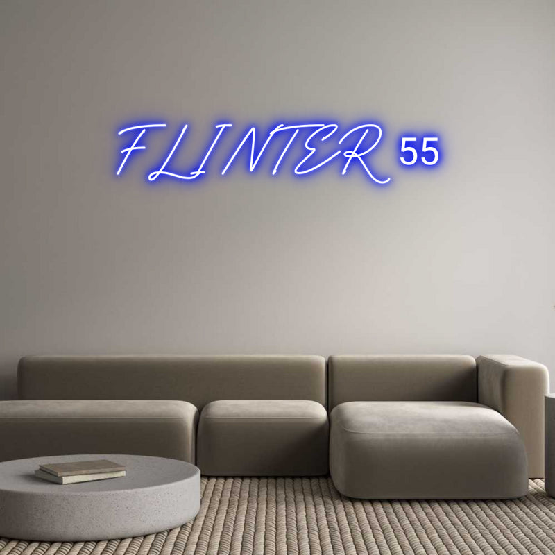 Custom Neon: FLINTER 55