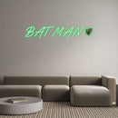 Custom Neon: BAT MAN 🦇