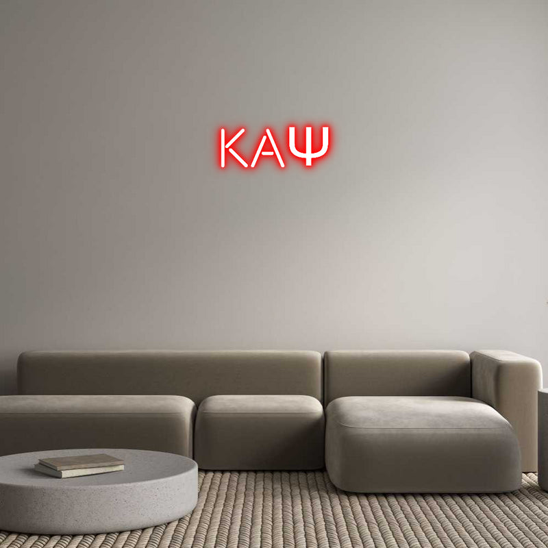 Custom Neon: KAΨ