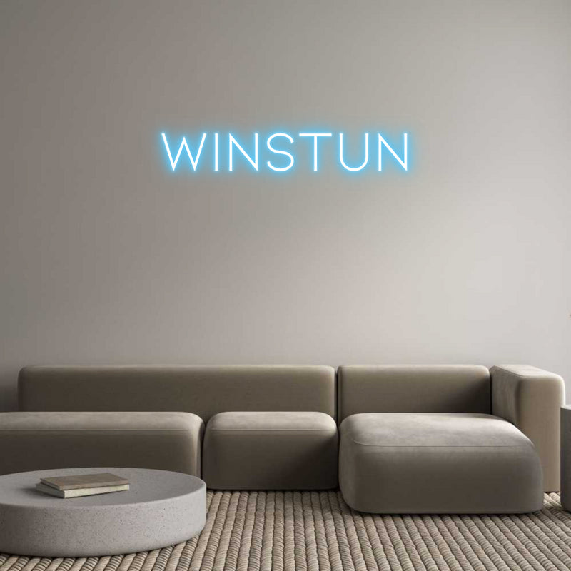 Custom Neon: Winstun