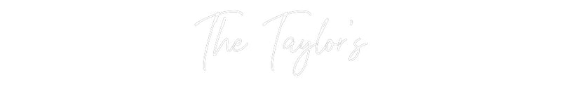 Custom Neon: The Taylor’s