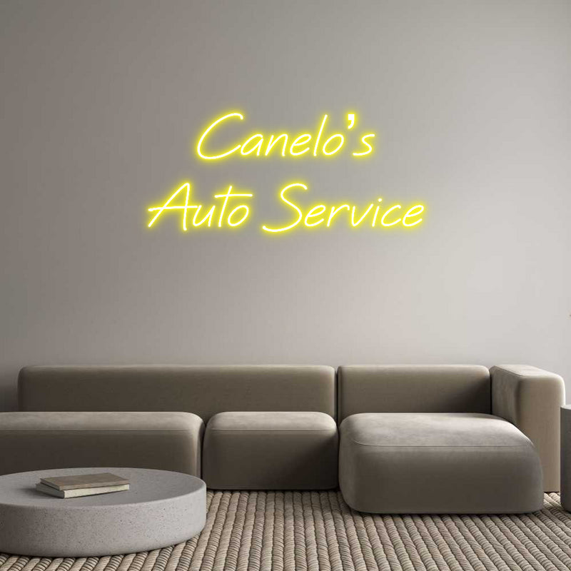 Custom Neon: Canelo’s
Aut...