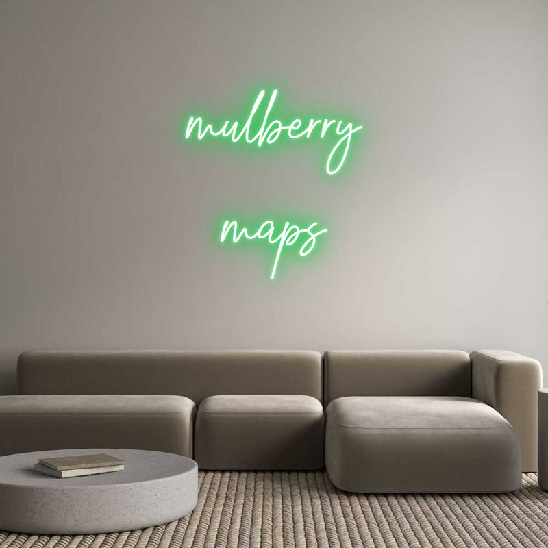 Custom Neon: mulberry
maps