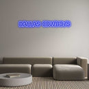 Custom Neon: Dallas Cowboys