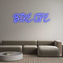 Custom Neon: BIKE LIFE