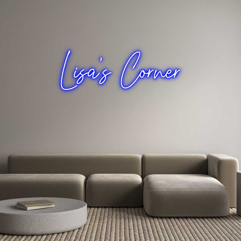 Custom Neon: Lisa’s Corner
