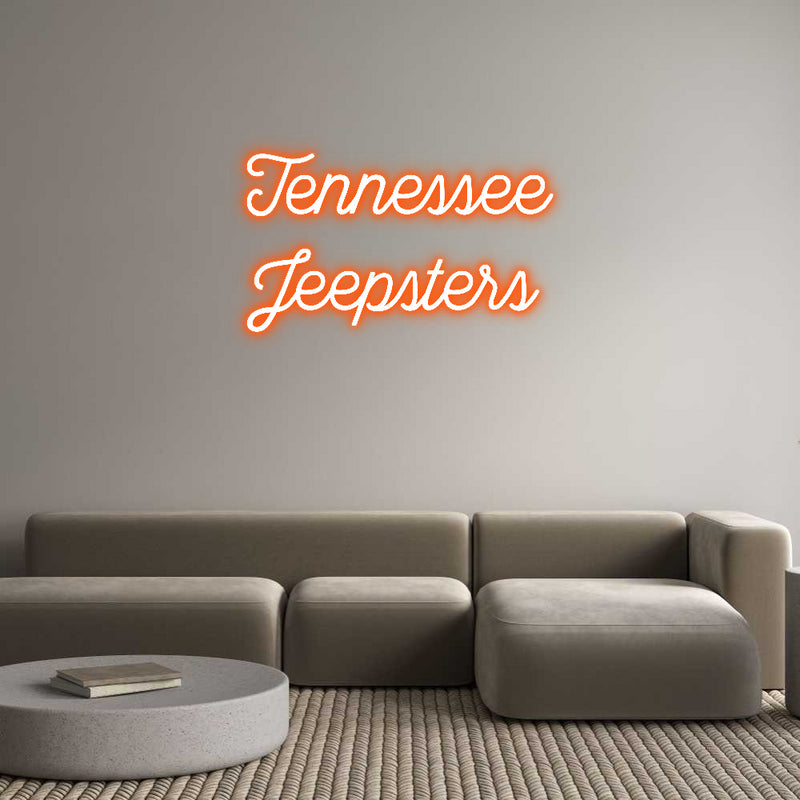 Custom Neon: Tennessee
Je...