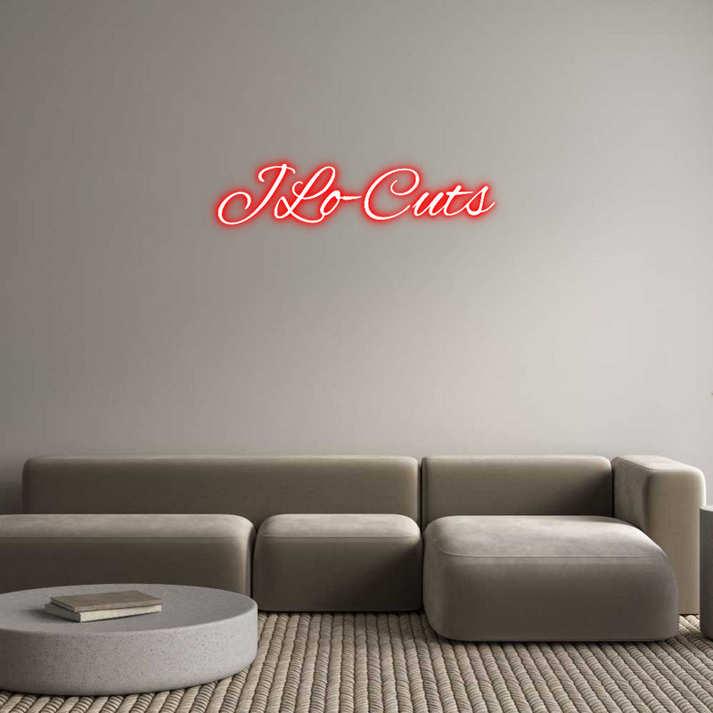 Custom Neon: JLo-Cuts
