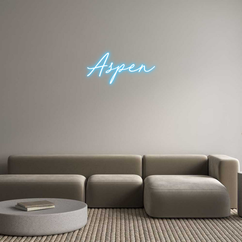 Custom Neon: Aspen