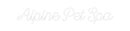 Custom Neon: Alpine Pet Spa