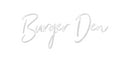 Custom Neon: Burger Den