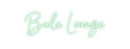 Custom Neon: Bula Lounge