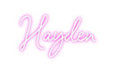 Custom Neon: Hayden