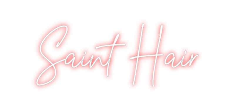 Custom Neon: Saint Hair