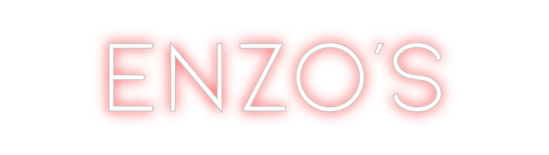 Custom Neon:   ENZO’S