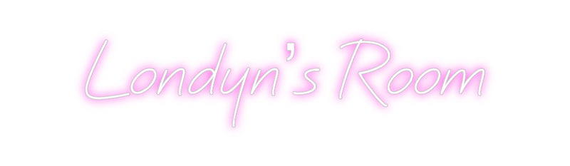 Custom Neon: Londyn’s Room