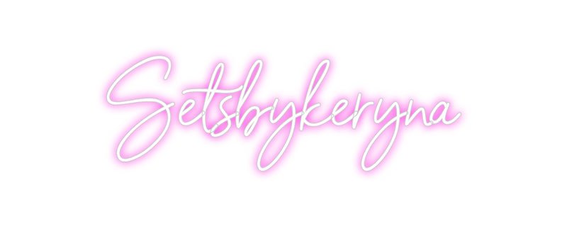 Custom Neon: Setsbykeryna