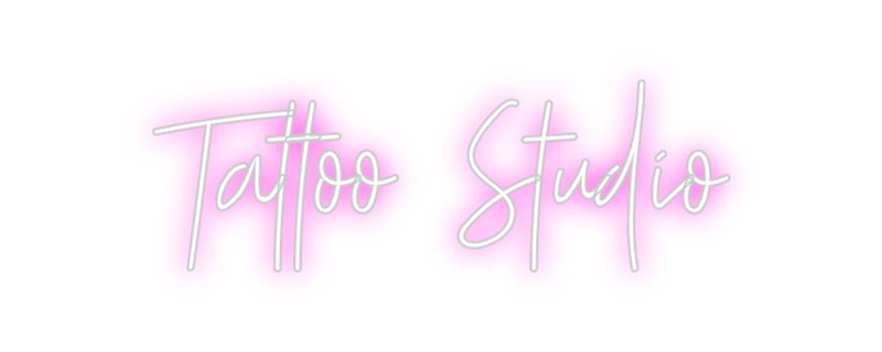 Custom Neon: Tattoo Studio