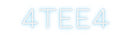 Custom Neon: 4TEE4