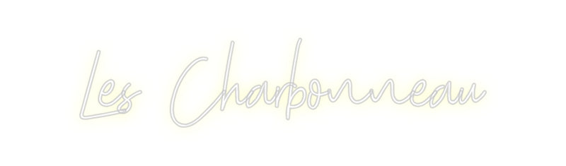 Custom Neon: Les Charbonneau