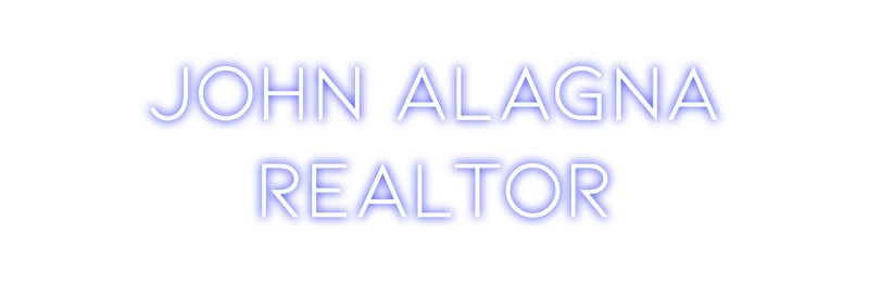 Custom Neon: John Alagna
...