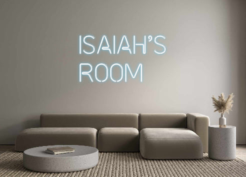 Custom Neon: Isaiah’s
Room