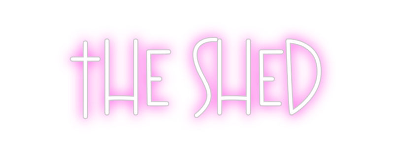 Custom Neon: The shed