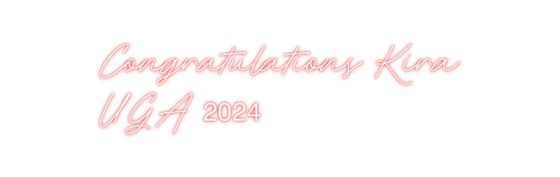 Custom Neon: Congratulatio...