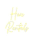Custom Neon: Herc
Rentals