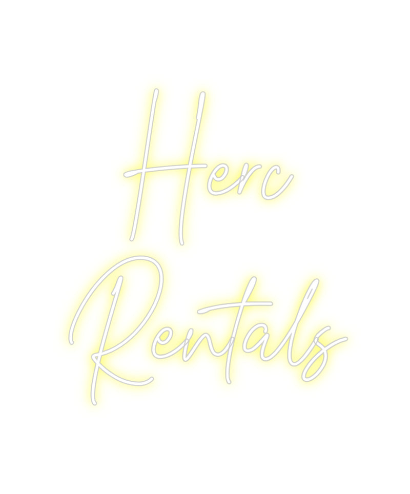 Custom Neon: Herc
Rentals