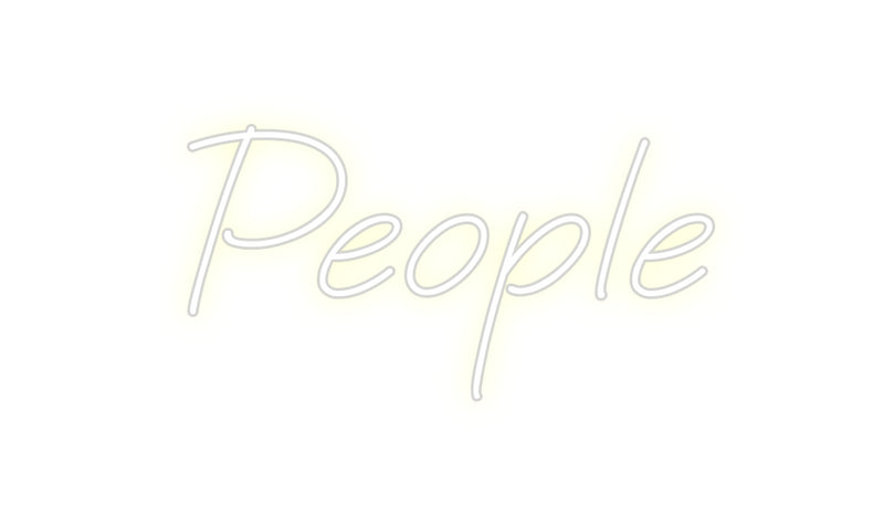 Custom Neon: People