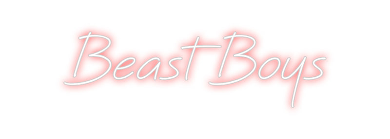 Custom Neon: Beast Boys