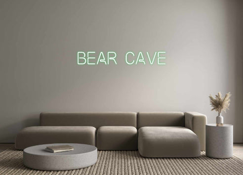 Custom Neon: BEAR CAVE