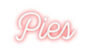 Custom Neon: Pies