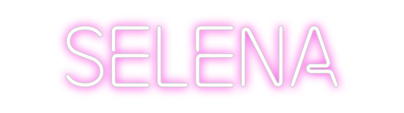 Custom Neon: SELENA