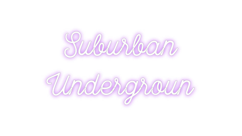 Custom Neon: Suburban 
Un...