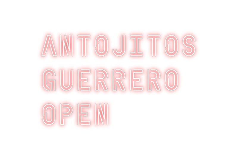 Custom Neon: Antojitos
Gu...