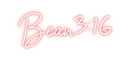 Custom Neon: Bean3:16
