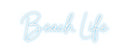 Custom Neon: Beach Life