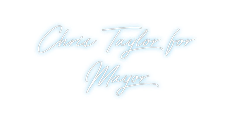 Custom Neon: Chris Taylor ...