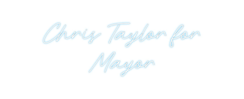 Custom Neon: Chris Taylor ...