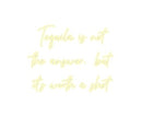Custom Neon: Tequila is no...