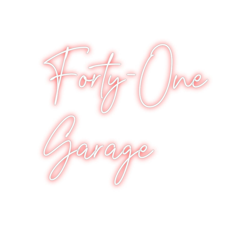 Custom Neon: Forty-One
Ga...