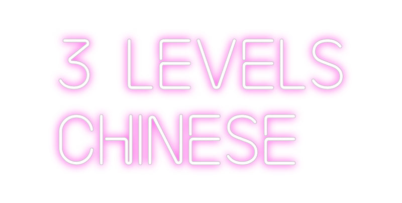 Custom Neon: 3 Levels 
Ch...