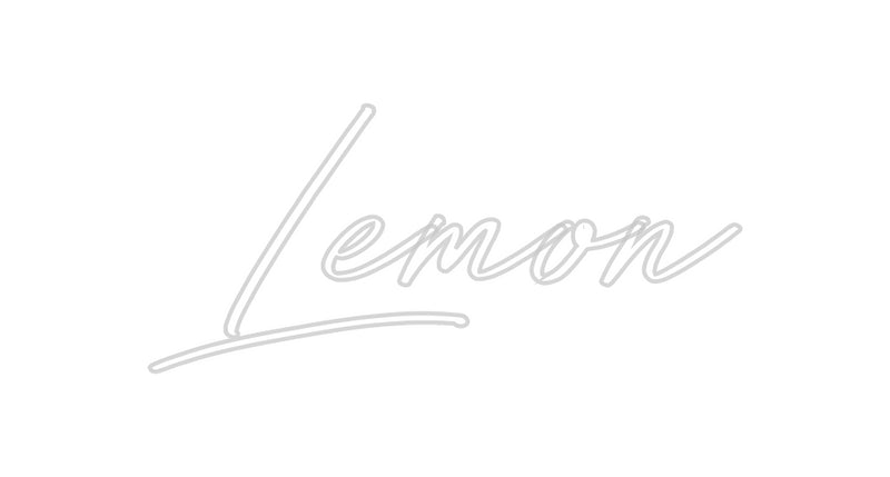 Custom Neon: Lemon