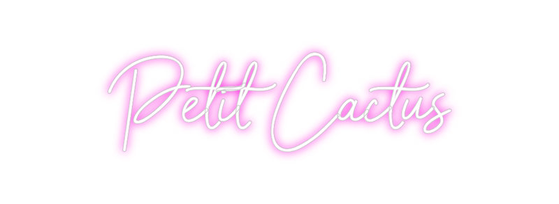 Custom Neon: Petit Cactus